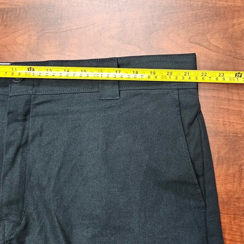 Dickies Mens 42 Cargo Shorts Black Relaxed Fit Utility Workwear Cotton
